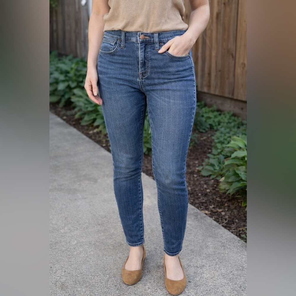 Madewell 10” Roadtripper Skinny Jeans Size 26 Medium Wash